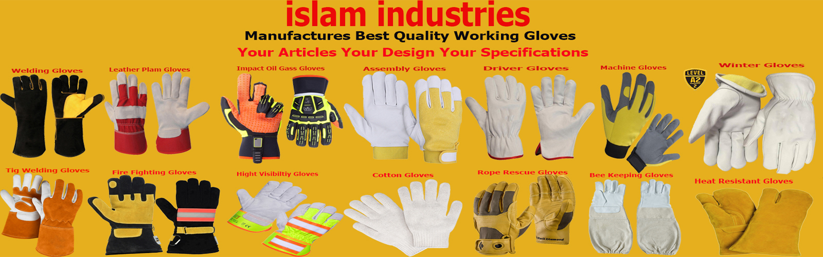 Safety & Working Gloves Manufacturers Pakistan-2